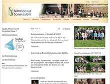 Tablet Screenshot of marienschule-schwagstorf.de